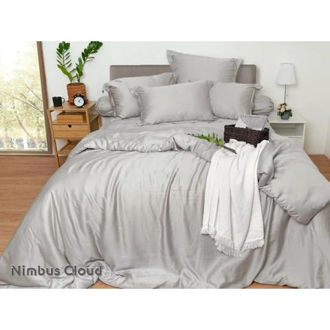 Rise Sprei Set Bed Cover Bahan TENCEL Lyocell 900TC Motif Nimbus Cloud